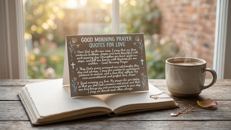Good Morning Prayer Quotes For Love