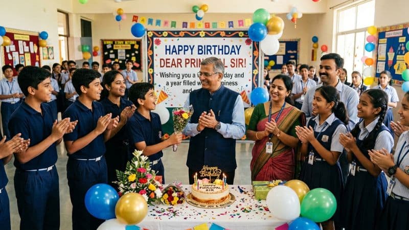 Happy Birthday Wishes for Principal Sir