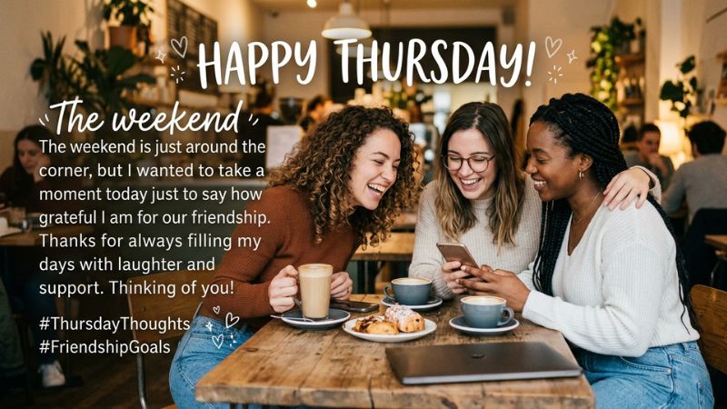 Heartfelt Thursday Messages for Friends