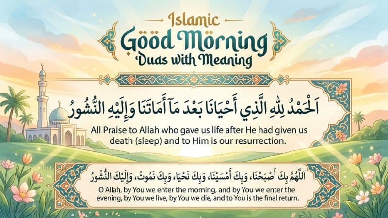 Islamic Good Morning Duas with Meaning