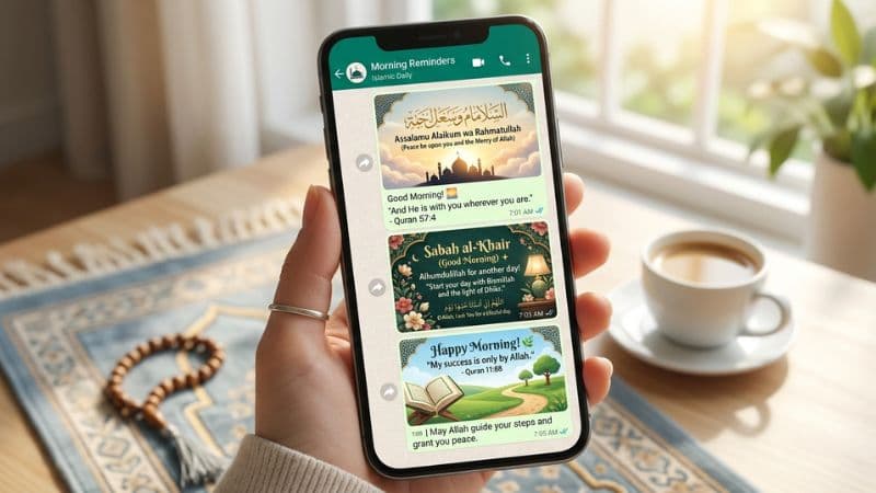 Islamic Good Morning Messages for WhatsApp