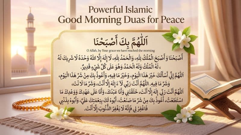 Powerful Islamic Good Morning Duas for Peace