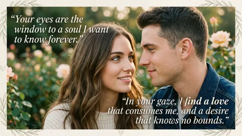 Romantic Beautiful Eyes Quotes About Love and Desire