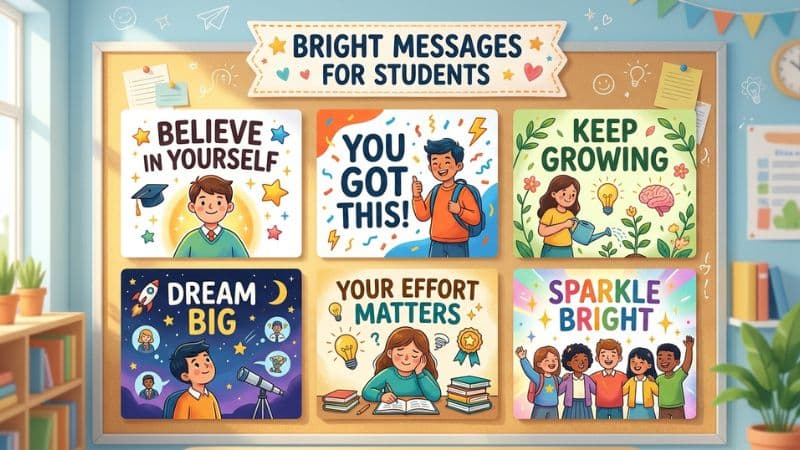Short Positive Messages For Students