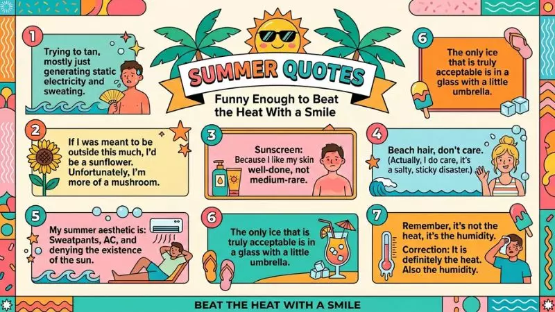 Summer Quotes Funny Enough to Beat the Heat With a Smile