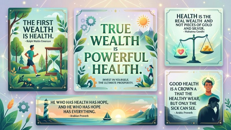 True Wealth Powerful Health Is Wealth Quotes