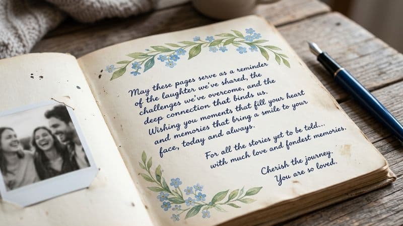 Deep & Sentimental Wishes (For the Memory Book)