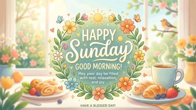 Happy Sunday Good Morning Messages