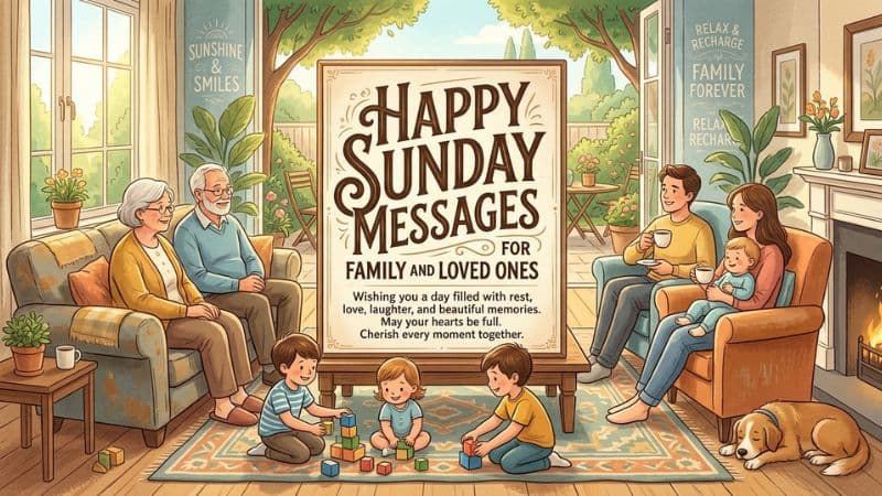 Happy Sunday Messages for Family and Loved Ones
