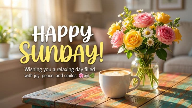 Happy Sunday Messages for WhatsApp and Facebook