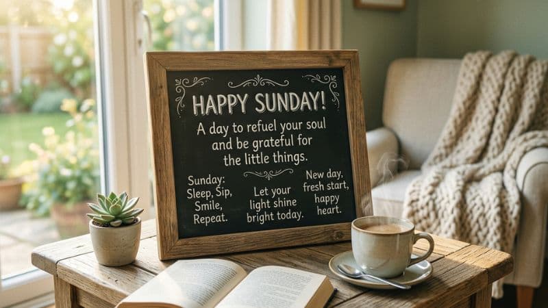 Happy Sunday Quotes for Positivity