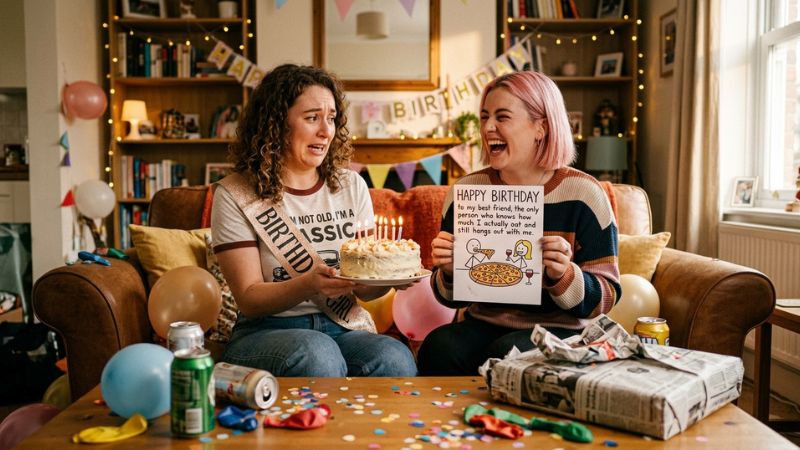 Hilarious Birthday Messages for Best Friend