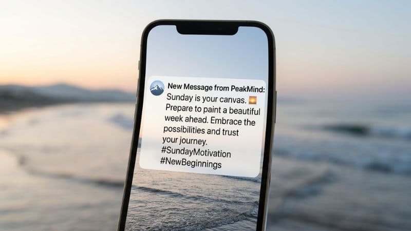 Encouraging and Motivational Sunday Text Messages