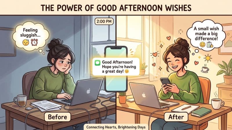 The Power of Good Afternoon Wishes