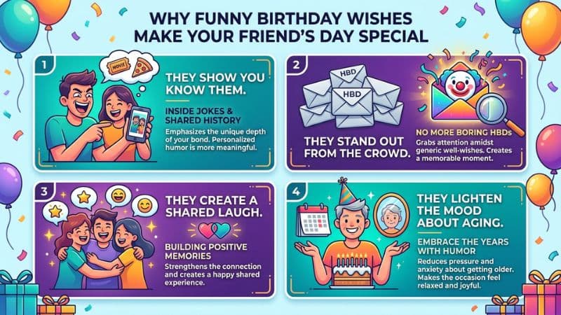 Why Funny Birthday Wishes Make Your Friend's Day Special