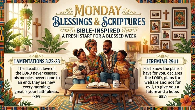 Bible-Inspired African American Monday Blessings & Scriptures