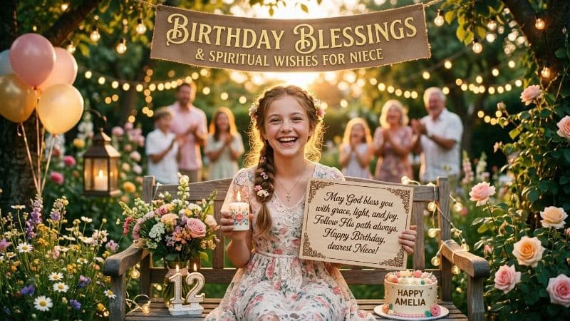 Birthday Blessings & Spiritual Wishes for Niece