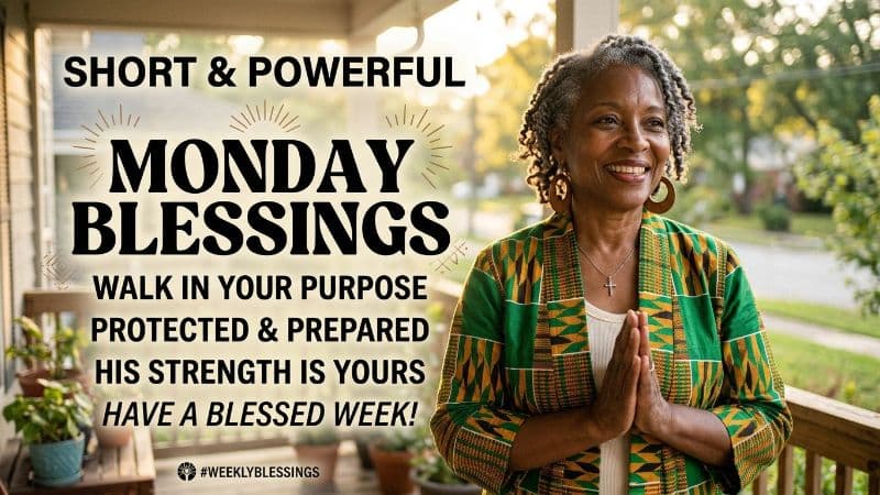 Short & Powerful African American Monday Blessings