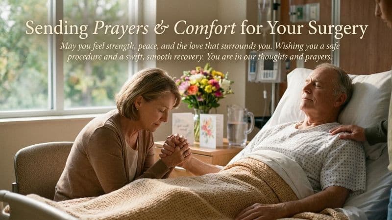 Encouraging Before Surgery Wishes and Prayers