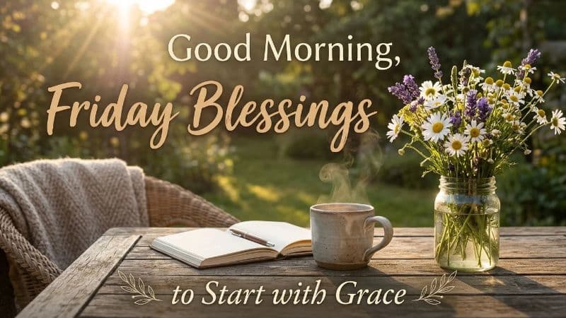 Good Morning, Friday Blessings to Start with Grace