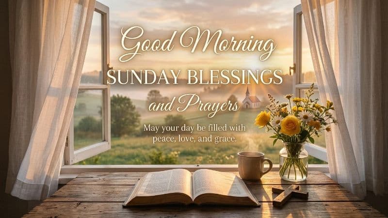 Good Morning Sunday Blessings and Prayers