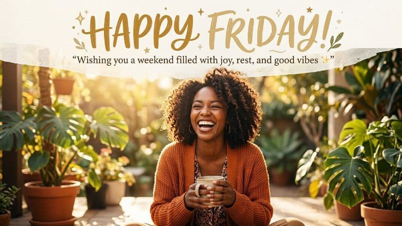 Happy Friday Black Woman Images and Quotes