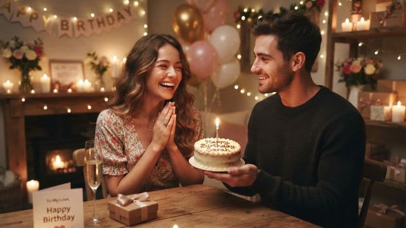 Heart-Touching Birthday Wishes for Girlfriend