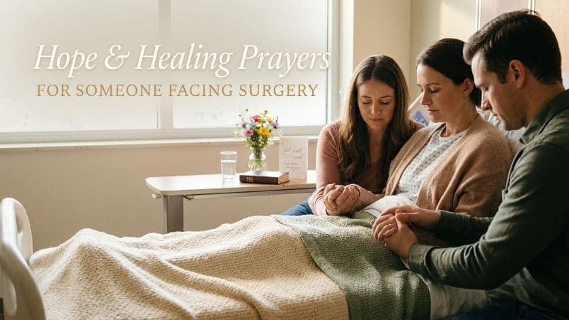 Hope and Healing Prayers for Someone Facing Surgery
