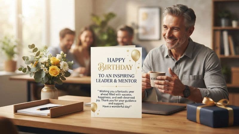 Short but Heart Touching Birthday Wishes for Boss