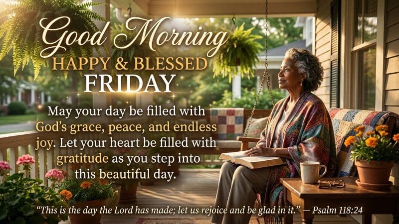 Spirituality of African American Friday Good Morning Blessings and Images