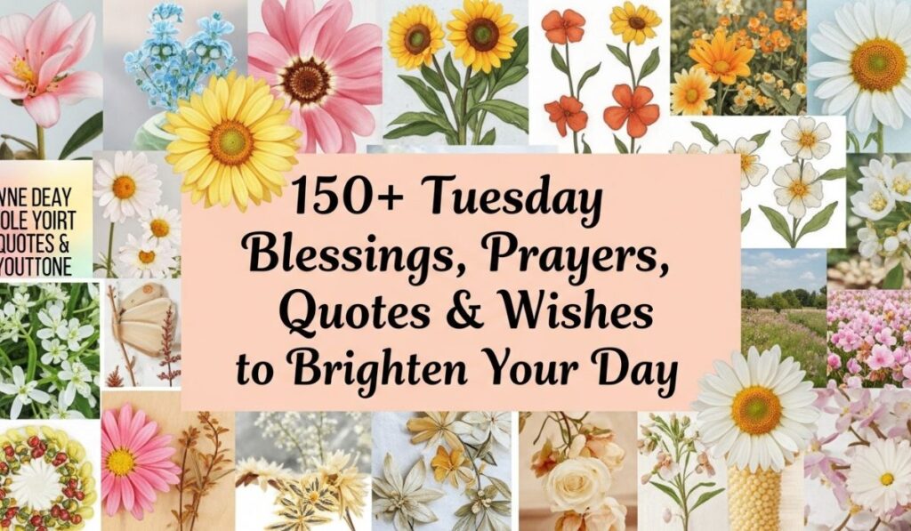 150 + Tuesday Blessings, Prayers, Quotes & Wishes to Brighten Your Day
