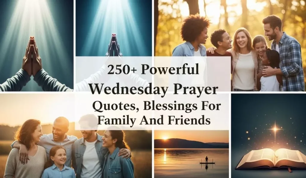 250+ Powerful Wednesday Prayer Quotes, Blessings For Family And Friends
