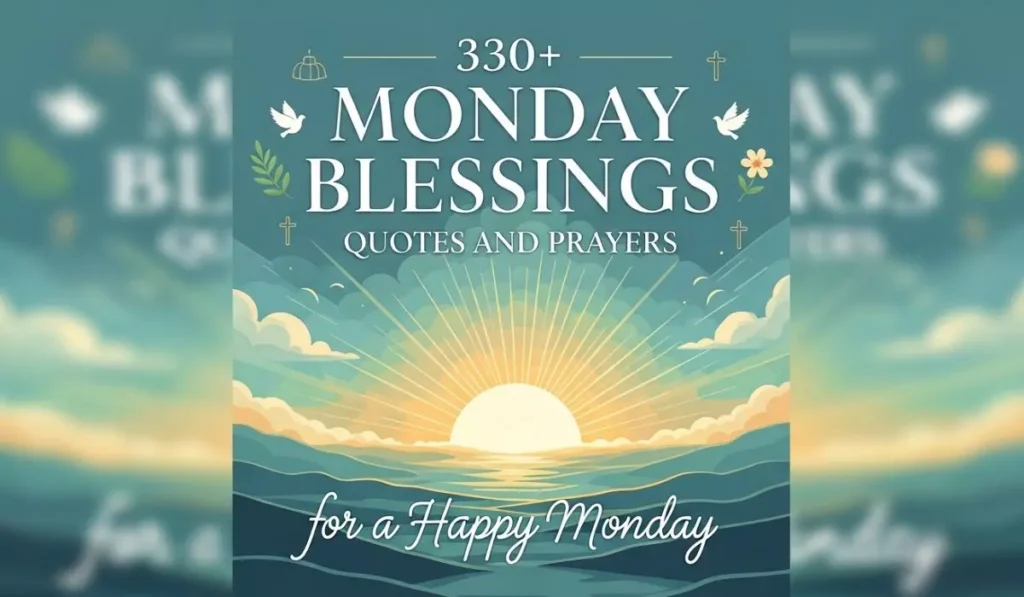 330+ Monday Blessings Quotes and Prayers for a Happy Monday