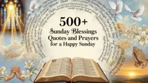 500 + Sunday Blessings Quotes and Prayers for a Happy Sunday