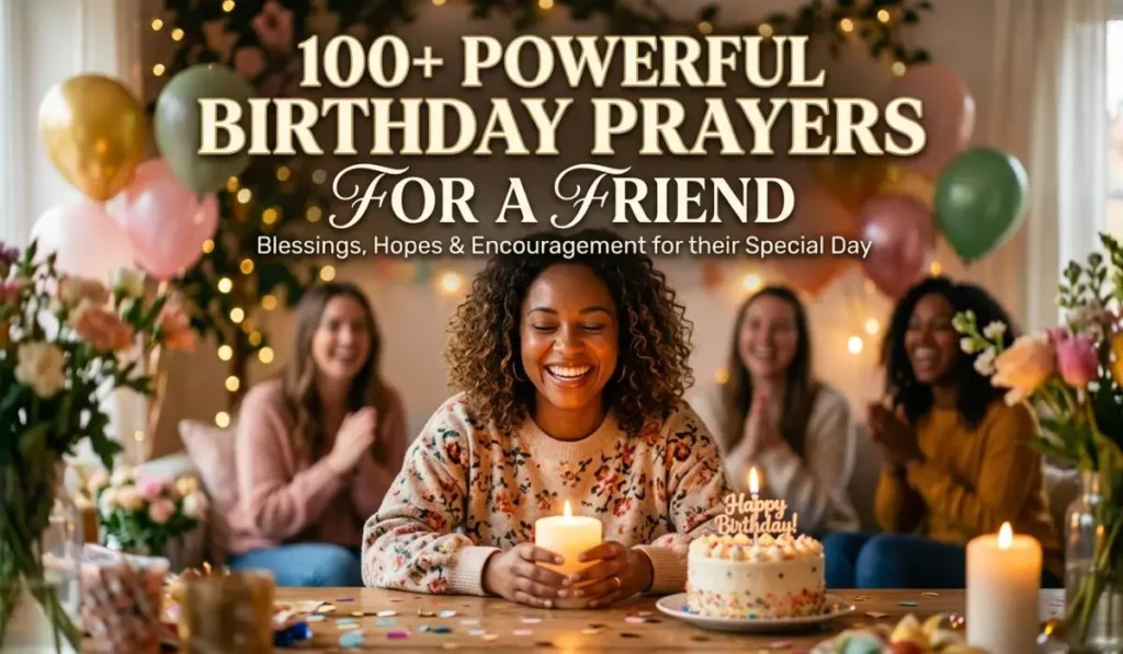 100+ Powerful Birthday Prayers for a Friend