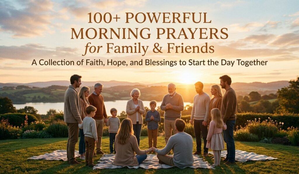 100+ Powerful Morning Prayers for Family and Friends