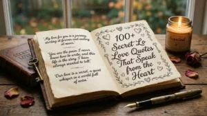 100 +Secret Love Quotes That Speak from the Heart