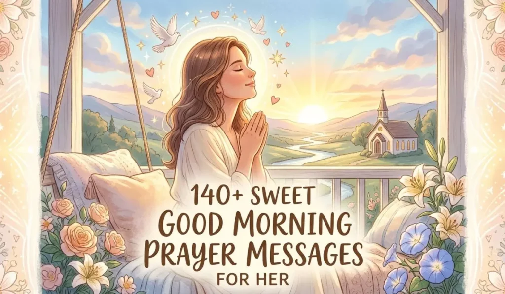 140+ Sweet Good Morning Prayer Messages for Her