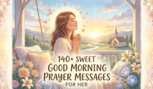 140+ Sweet Good Morning Prayer Messages for Her