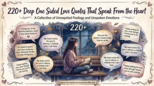 220+ Deep One Sided Love Quotes That Speak From the Heart