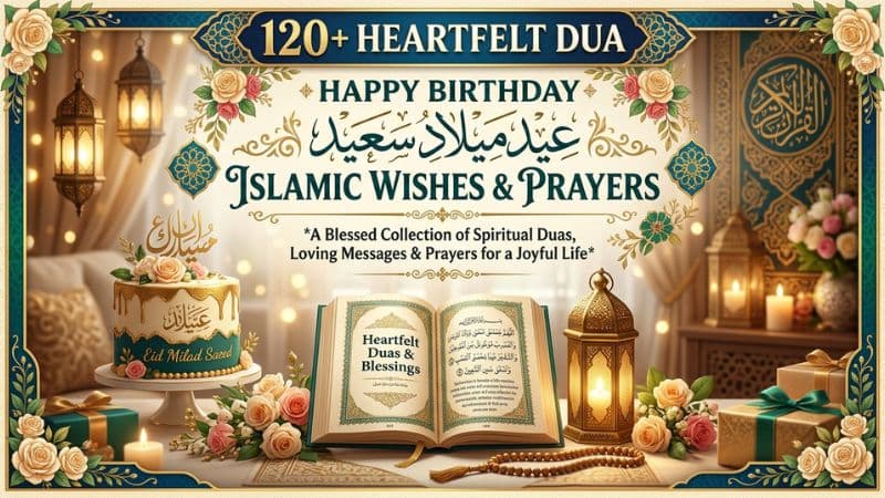 120 + Heartfelt Dua Happy Birthday Islamic Wishes Prayers