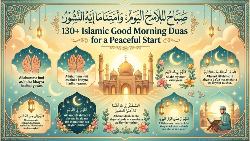 130+ Islamic Good Morning Duas for a Peaceful Start