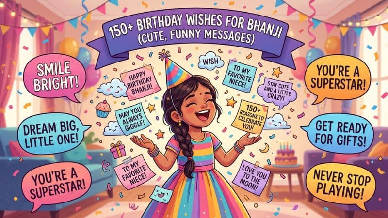 150+ Birthday Wishes for Bhanji (Cute, Funny Messages)