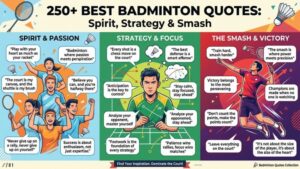250+ Best Badminton Quotes About Spirit, Strategy & Smash