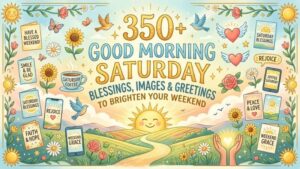 350 + Good Morning Saturday Blessings, Images & Greetings to Brighten Your Weekend
