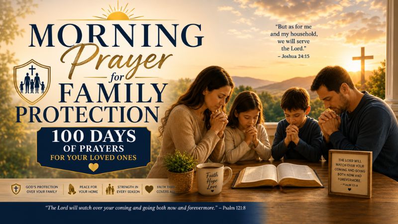 Morning Prayer for Family Protection: 100 Days of Prayers for Your Loved Ones