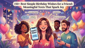 150+ Best Simple Birthday Wishes for a Friend: Meaningful Texts That Spark Joy