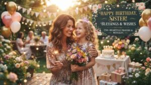 250+ Happy Birthday Prayer for My Sister – Blessings & Wishes