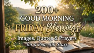 200+ Good Morning Friday Blessings Images, Quotes & Prayers for a Peaceful Start
