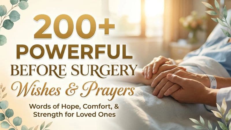 200 + Powerful Before Surgery Wishes and Prayers